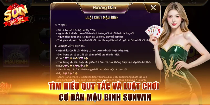 Tìm hiểu quy tắc và luật chơi cơ bản Mậu Binh Sunwin